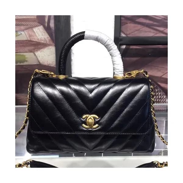 [커스텀급]Chanel 2018 Coco Chain Handle Shoulder Bag,2… - 1