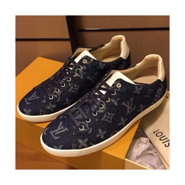 LOUIS VUITTON 2018 MENS CANVAS SKEAKERS - 루이비통 남성 … - 1