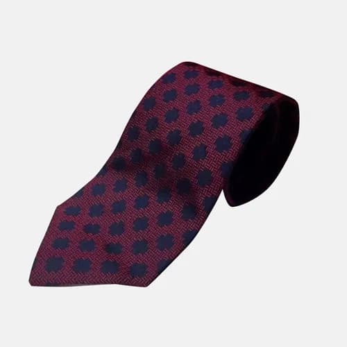 HERMES MENS NECKTIE NAVY - 에르메스 남성용 넥타이 네이비 - 1