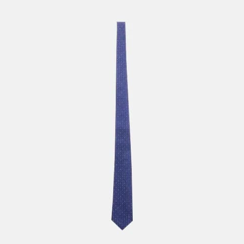 Louis Vuitton MENS NECKTIE NAVY - 루이비통 남성용 넥타이… - 1