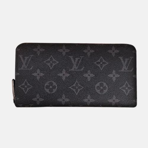 Louis Vuitton 2018 Canvas Zippy Wallet Mens Purse … - 1
