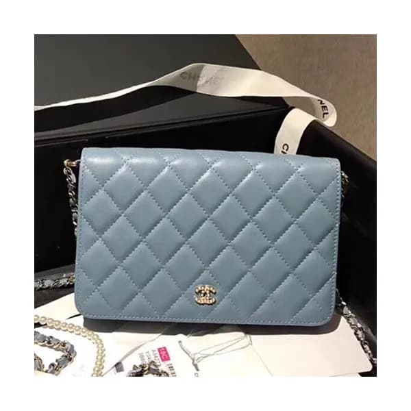 Chanel 2018 WOC Leather Chain Cross Bag ,19CM - 샤넬… - 1