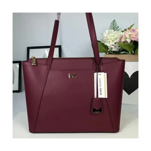 Michael Kors 2018 Leather Tote Shoulder Bag, 33CM … - 1