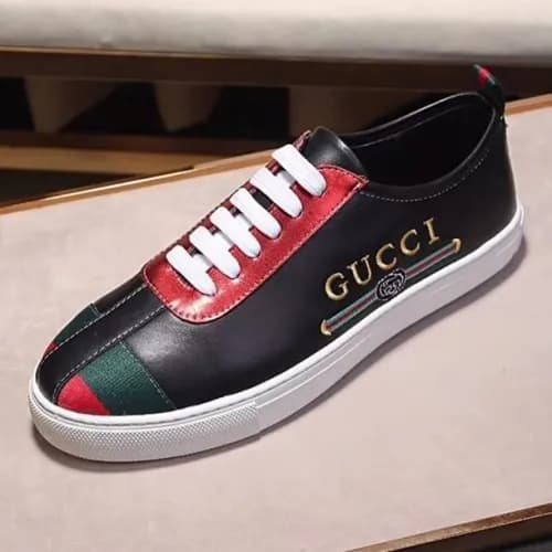 Gucci 2018 Mens Logo embroidery sneakers - 구찌 로고 자… - 1
