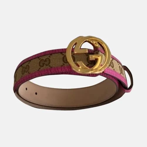 Gucci 2019 Ladies GG Logo Leather Belt - 구찌 신상 여성 … - 1