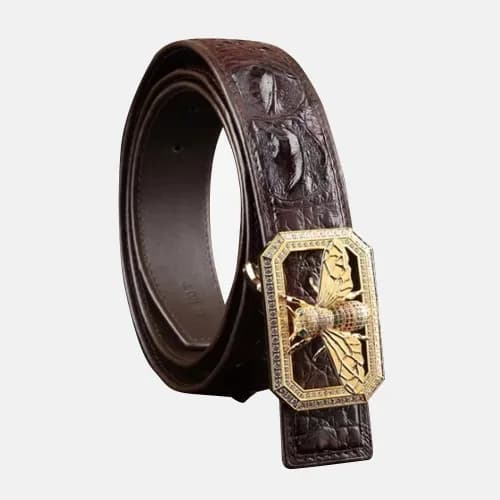 Stefano Ricci 2019 Mens Embellished Satin Buckle L… - 1
