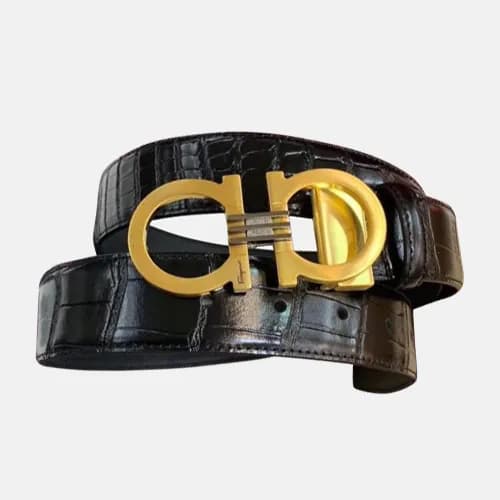 Salvatore Ferragamo 2019 Mens Business Gancini Buc… - 1