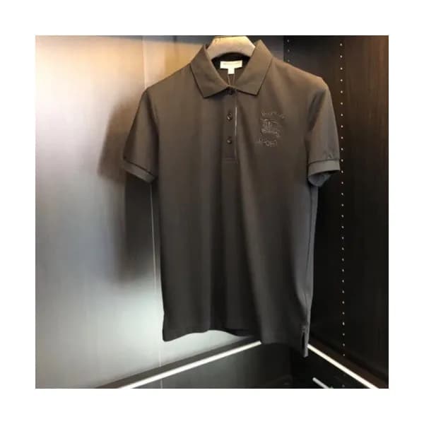 Burberry 2019 Mens Polo Cotton Short Sleeved Tshir… - 1