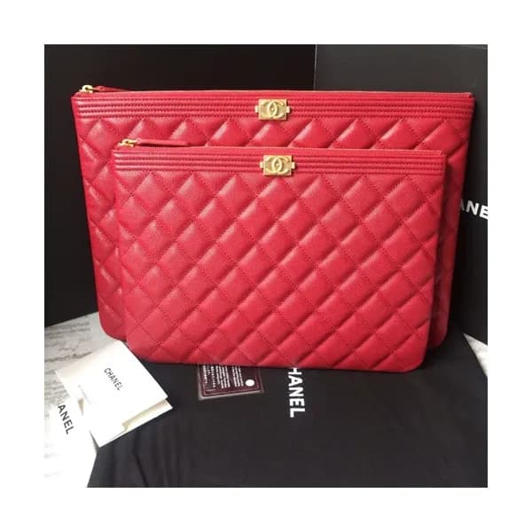 Chanel Women Clutch Bag,28/33CM - 샤넬 여성용 클러치백,CHAB… - 1