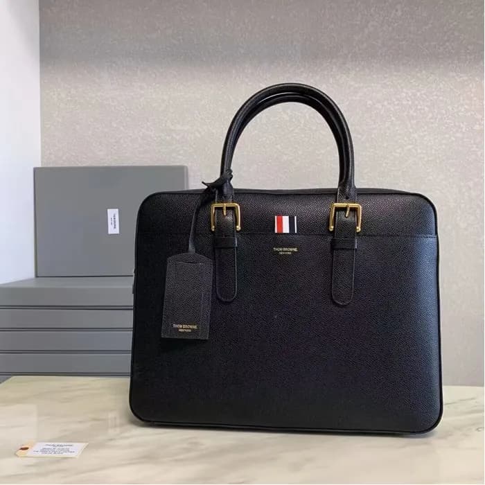 Thom Browne 2024 Leather Mens Business ,37cm - 톰브라… - 1