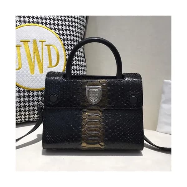Dior 2019 Ever Leather Tote Shoulder Bag ,21CM - 디… - 1