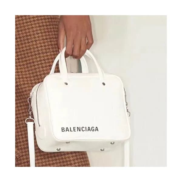 Balenciaga 2019 Leather Tote Shoulder Bag,22CM - 발… - 1