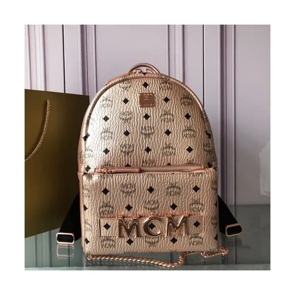MCM 2019 Visetos Back Pack,26cm - 엠씨엠 2019 비세토스 남여… - 1