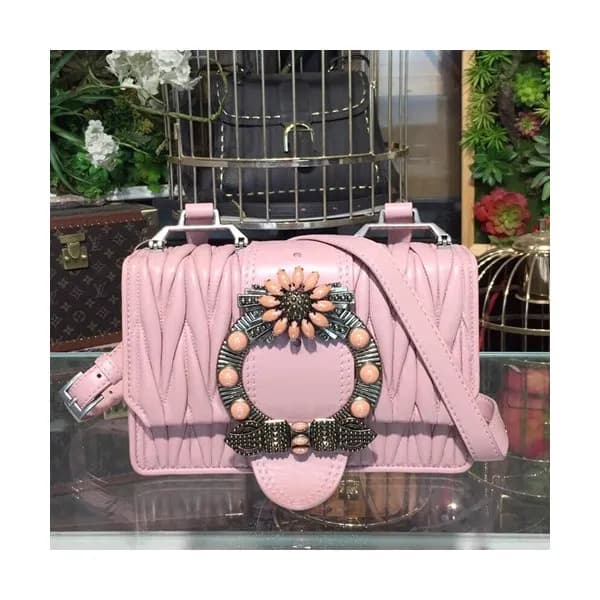 MiuMiu 2019 Lady Shoulder Cross Bag,22.5cm - 미우미우 …