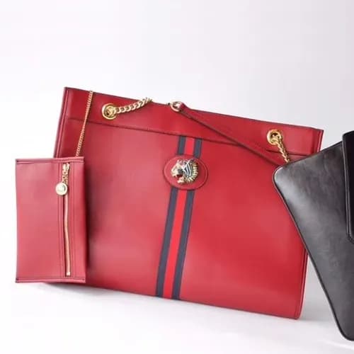 Gucci 2019 Tiger Head Large Women Tote Shoulder Sh… - 1