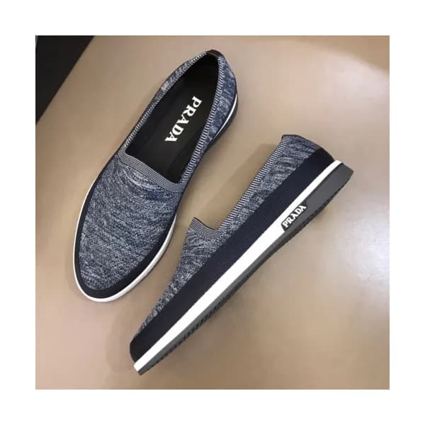 Prada 2019 Mens Business Casual Logo Slip-on - 프라다… - 1
