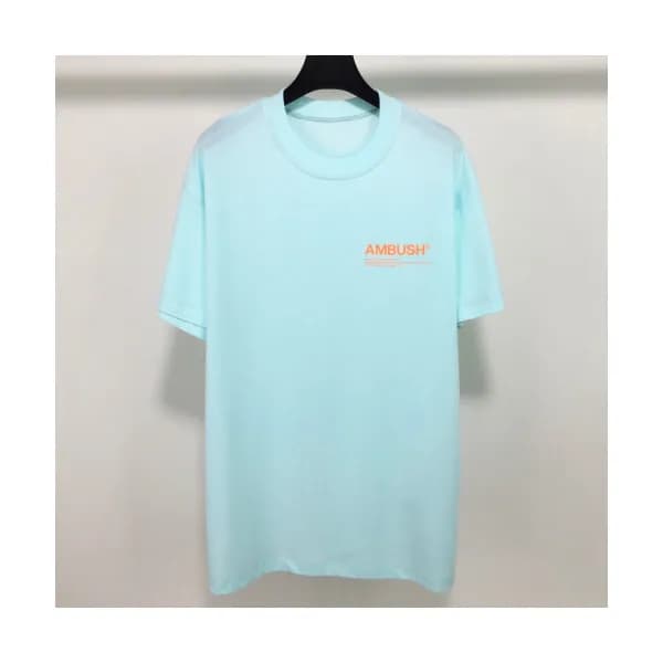 Ambush 2019 Mens Logo Cotton Short Sleeved Tshirt… - 1