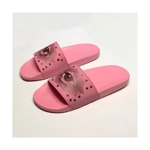 Gucci 2019 Mm/Wm Eyes Casual Slipper - 구찌 남자 아이즈 캐… - 1