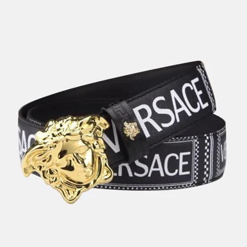 Versace 2019 Mens Leather Belt - 베르사체 2019 남성용 레더… - 1