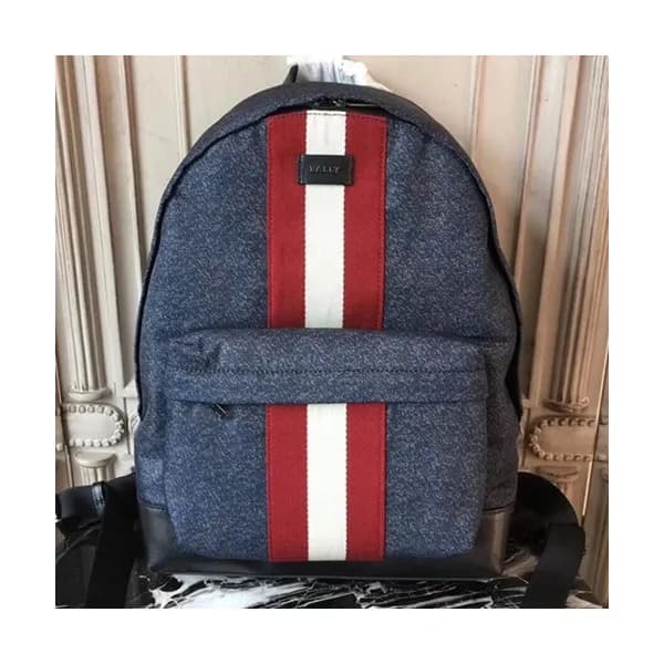 Bally 2019 Nylon & Leather Back Pack,44cm - 발리 20… - 1