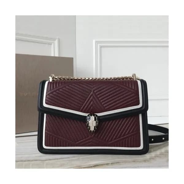 Bvlgari 2019 Serpenti Forever Chain Shoulder Bag,2… - 1