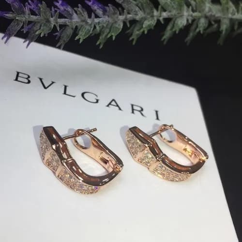 BULGARI Earring -불가리 이어링 BUL0044.(화이트골드,로즈골드) - 1