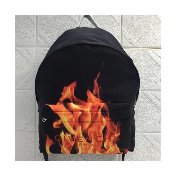 Givenchy 2019 Canvas & Leather Back Pack,41cm - 지방… - 1