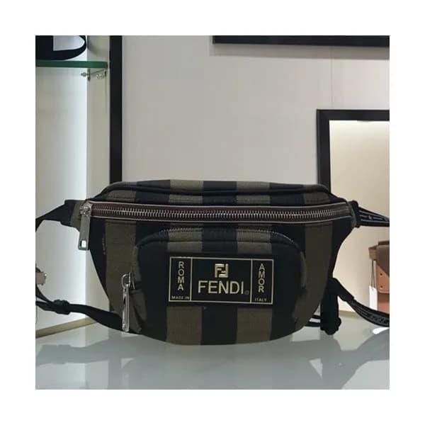 Fendi 2019 Canvas&Leather Hip Sack ,27CM - 펜디 2019… - 1