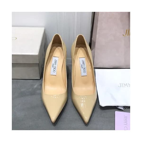 Jimmy Choo 2019 Ladies Leather Pumps High Heel - 지… - 1