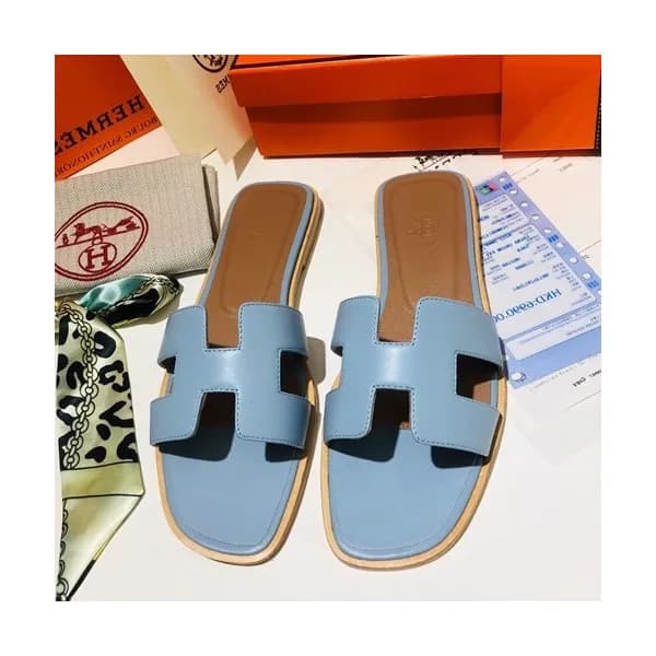 Hermes 2019 Ladies Oasis Leather Slipper - 에르메스 20… - 1