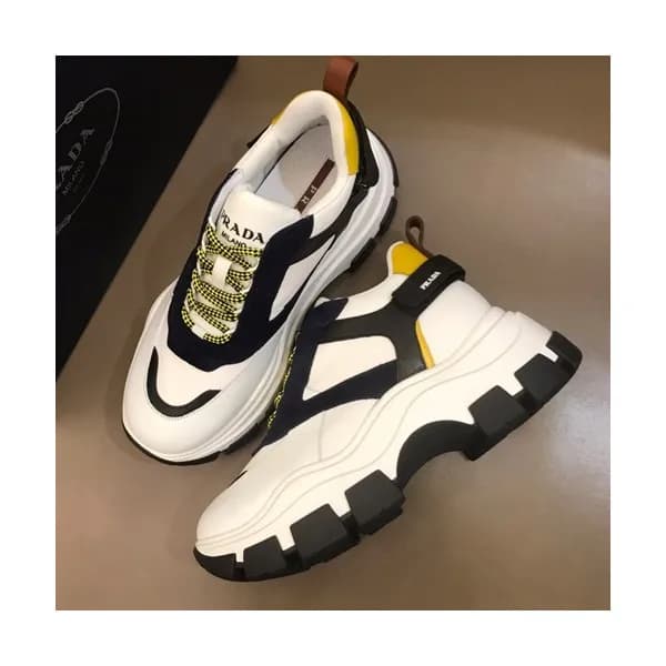 Prada 2019 Mens Leather Running Shoes - 프라다 2019 … - 1