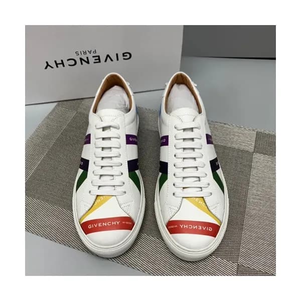 Givenchy 2019 Mens Leather Sneakers - 지방시 2019 남성용… - 1