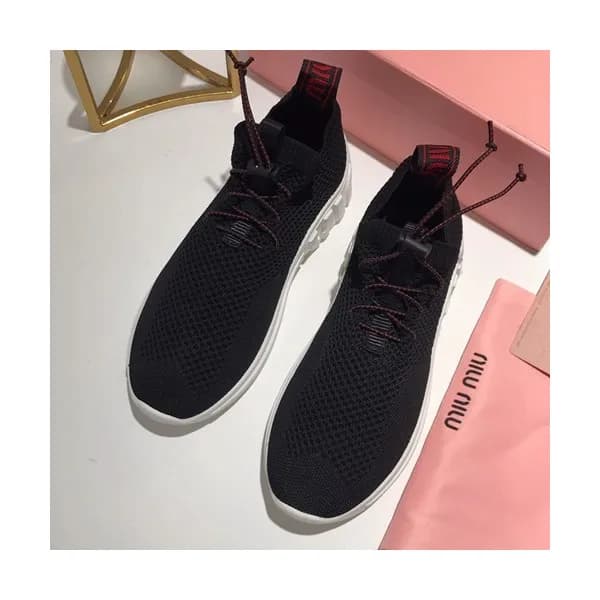 Miumiu 2019 Ladies Kint Running Shoes - 미우미우 2019 … - 1