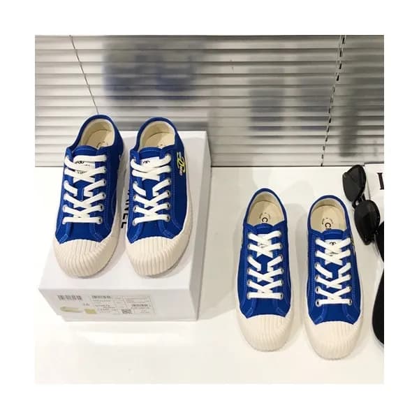 Chanel 2019 Ladies Canvas Sneakers - 샤넬 2019 여성용 캔… - 1