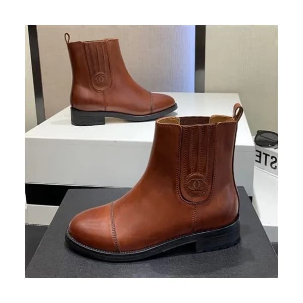 Chanel 2019 Ladies Leather Boots - 샤넬 2019 여성용 레더 … - 1