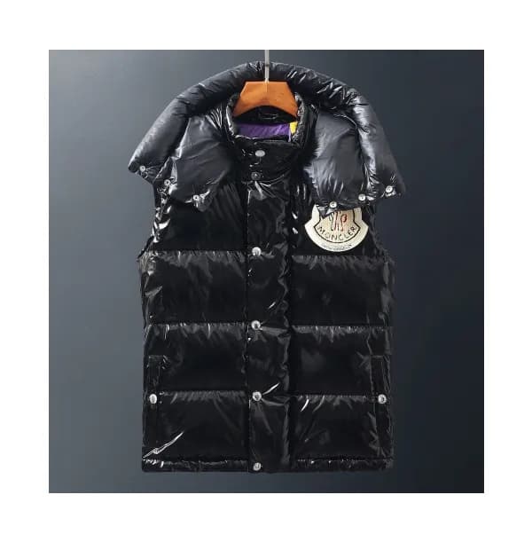 Moncler 2019 Mens Patch Logo Modern Down Padding V… - 1