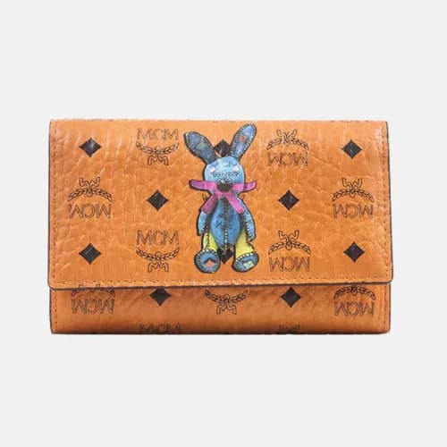 MCM 2019 Ladies PVC Canvas Wallet - 엠씨엠 2019 여성용 P… - 1