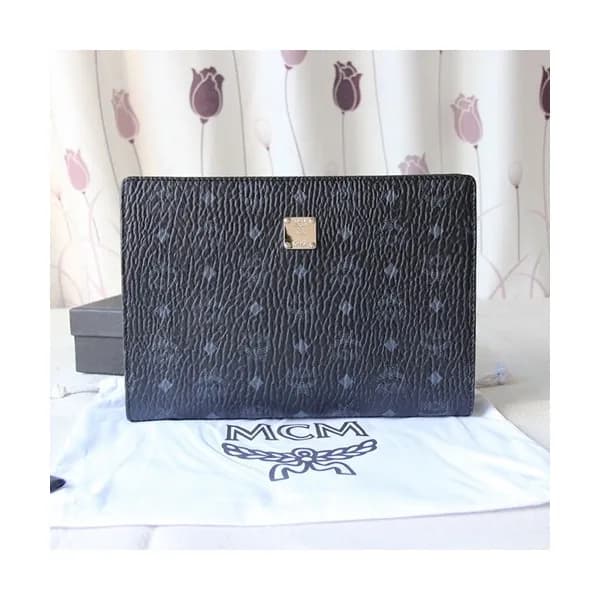 MCM 2019 Visetos Clutch Bag,28cm - 엠씨엠 2019 남여공용 비… - 1