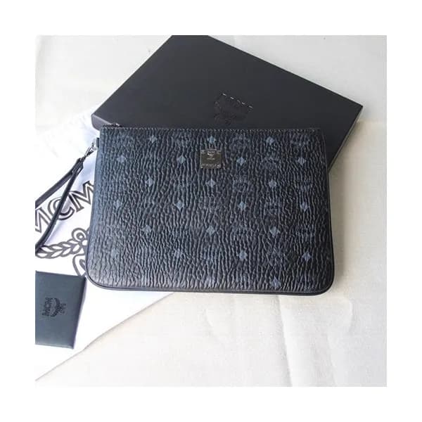 MCM 2019 Visetos Clutch Bag,29cm - 엠씨엠 2019 남여공용 비… - 1