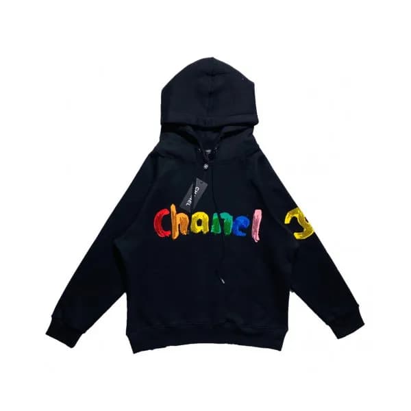 Chanel 2019 Mm/Wm Logo Oversize Cotton HoodT - 샤넬 … - 1