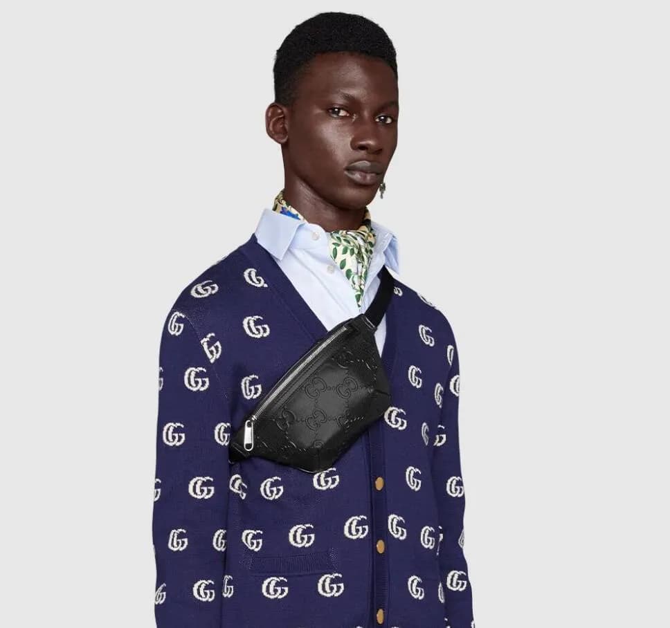 Gucci 2022 Supreme Hip Sack Belt Bag,27CM - 구찌 202… - 1