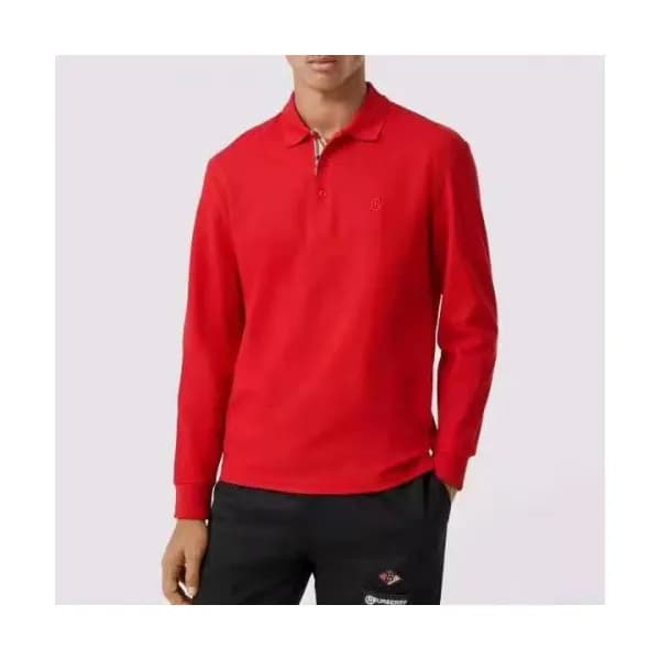 Burberry 2019 Mens Business Cotton Polo Tshirt - 버… - 1