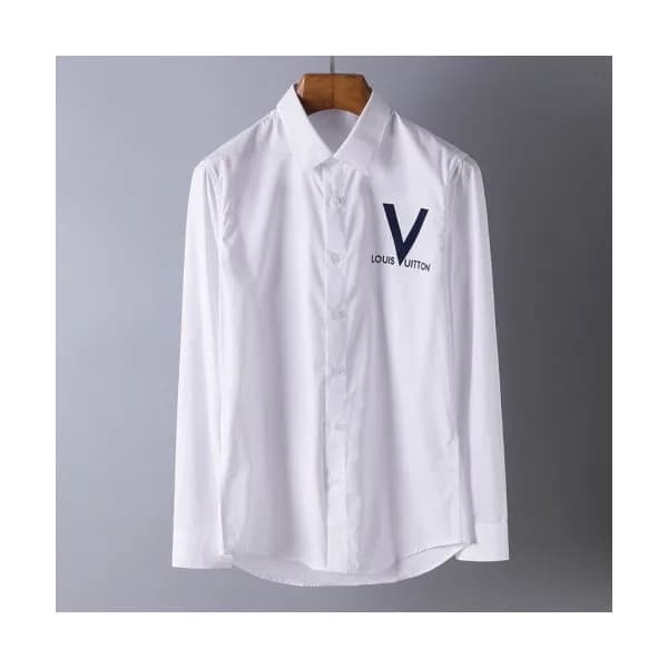 [루이비통]Louis vuitton 2020 Mens Logo Cotton shirts -… - 1