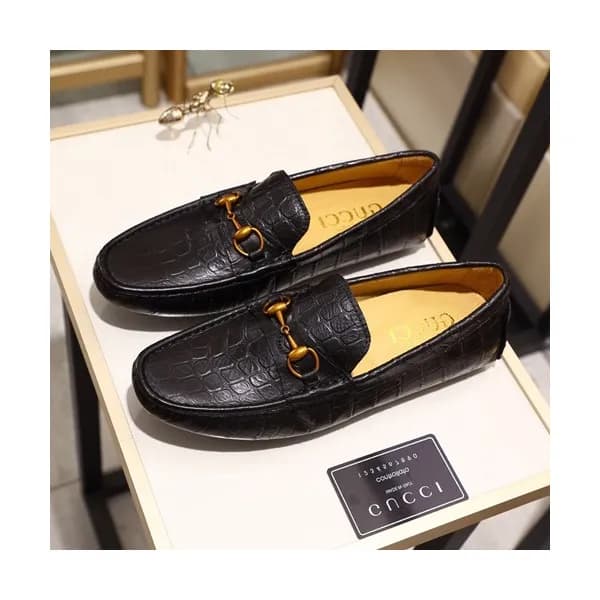 Gucci 2020 Mens Leather Loafer - 구찌 2020 남성용 레더 로퍼… - 1