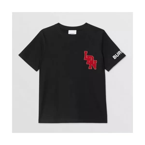 [버버리]Burberry 2020 Mens Logo Cotton Crew-neck Shor… - 1