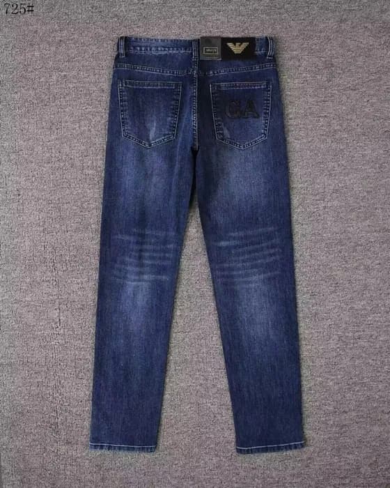 [알마니]Armani 2022 Mens Business Classic Denim Jeans… - 1