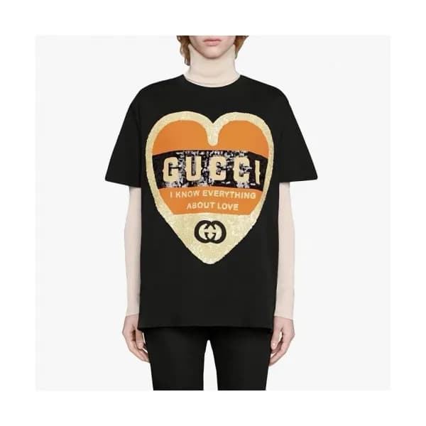 [매장판]Gucci 2020 Mm/Wm Logo Cotton Short Sleeved Ts… - 1