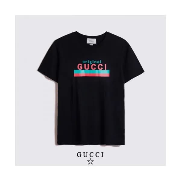 [매장판]Gucci 2020 Mens Logo Short Sleeved Tshirts - … - 1