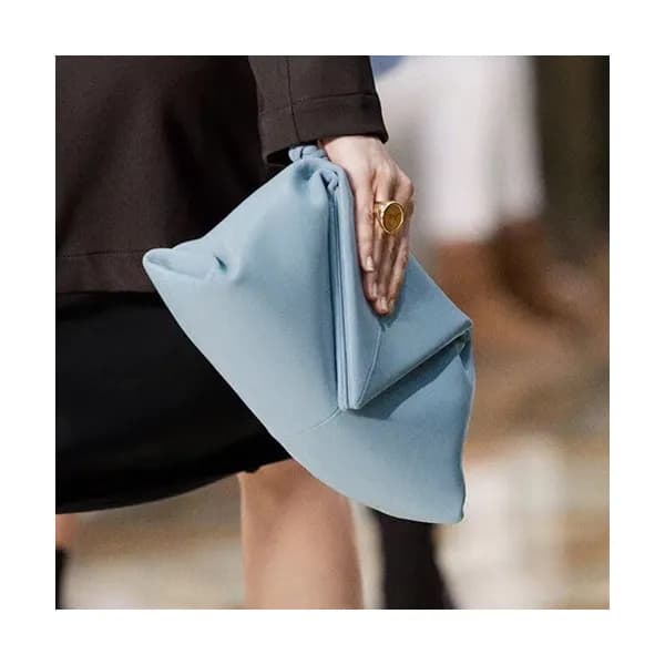 Bottega veneta Triangular Fold Clutch Bag - 보테가베네타… - 1