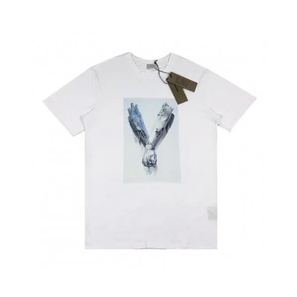 [디올]Dior 2020 Mens Casual Crew-neck Short Sleeved … - 1